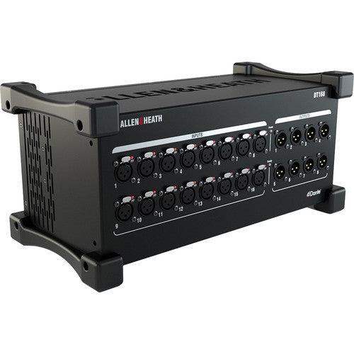 Allen & Heath AH-DT168 16x8 Dante/AES67 Audio I/O Expander - Creation Networks