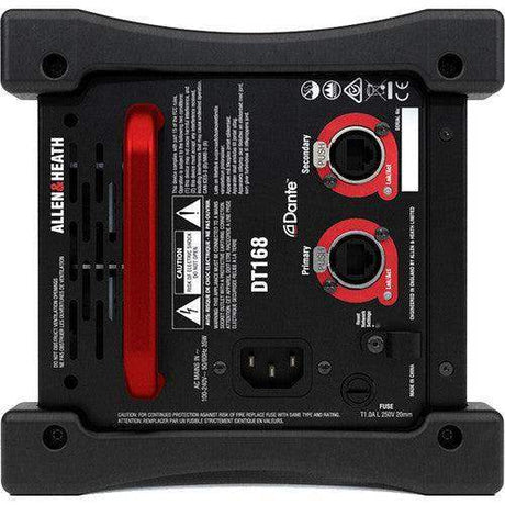Allen & Heath AH-DT168 16x8 Dante/AES67 Audio I/O Expander - Creation Networks