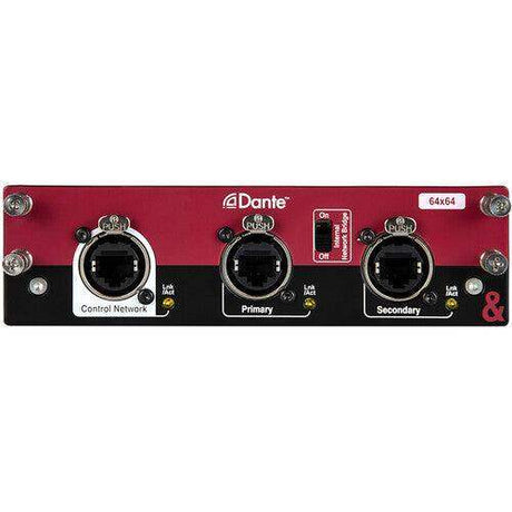Allen & Heath AH-M-DL-DANTE64-A Dante 64x64 Audio Networking Card for dLive and Avantis Mixers - Creation Networks