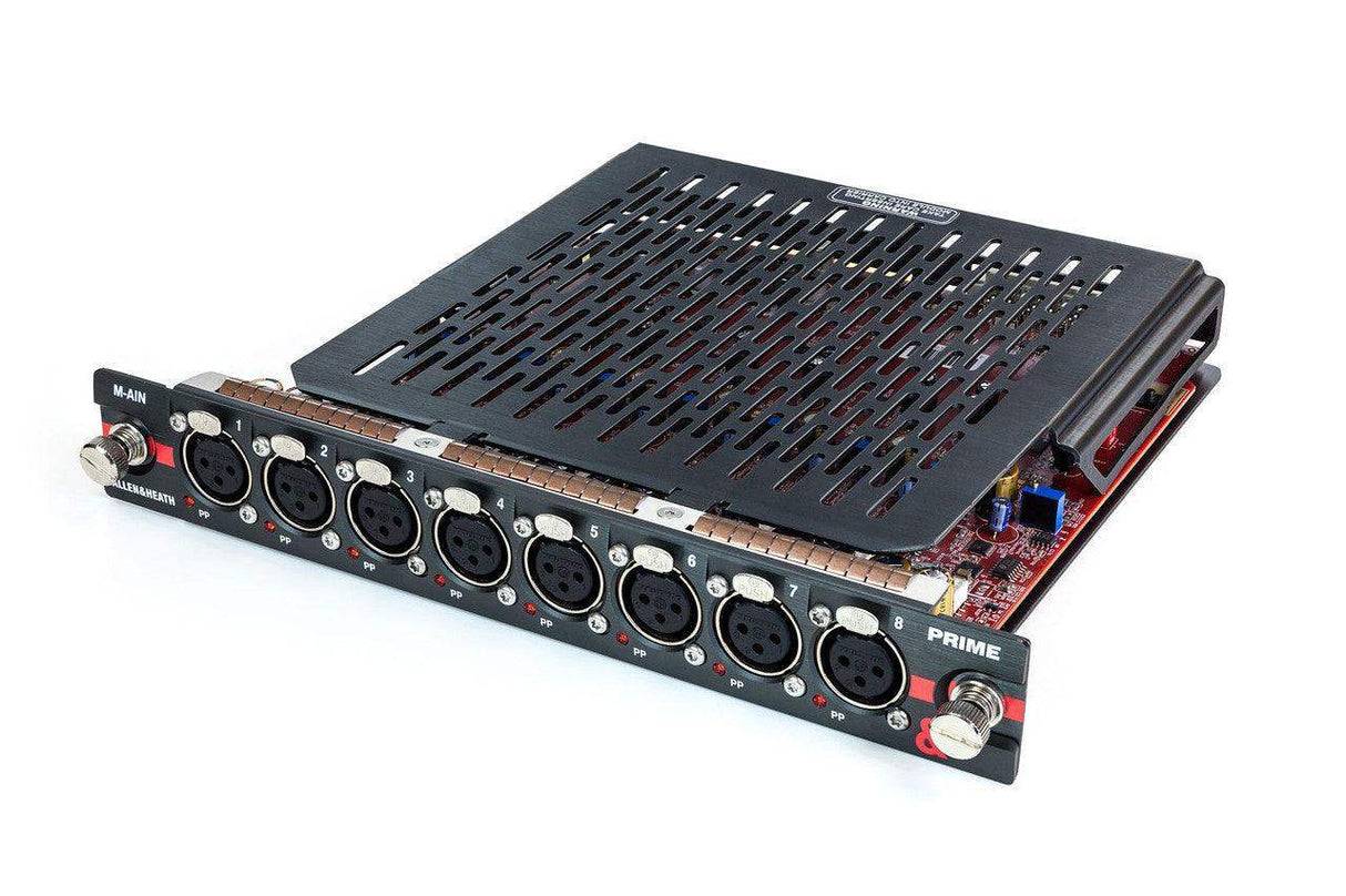 Allen & Heath AH-M-DX32-PRIME-IN-A PRIME Mic/Line Input Module - 8 XLR - Creation Networks