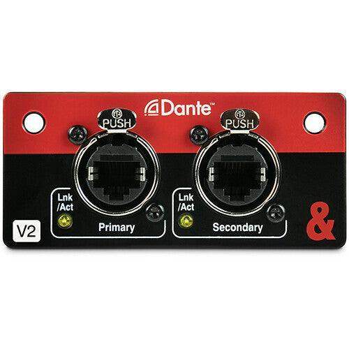 Allen & Heath AH-M-SQ-SDANTE32-A SQ Dante Module for SQ Mixers and AHM-64 Audio Processor - Creation Networks