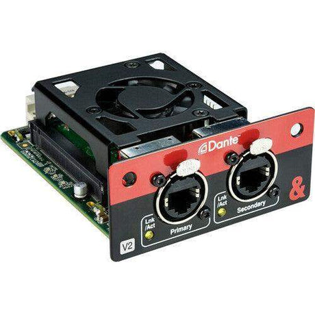 Allen & Heath AH-M-SQ-SDANTE64-A Dante Module for SQ Mixers and AHM-64 Audio Processor - Creation Networks