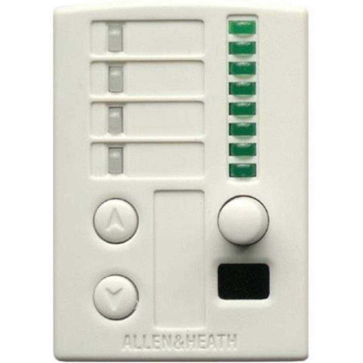 Allen & Heath AH-PL-14 Wall Plate Remote Controller with IR Sensor for GR3 & GR4 Audio Zone Mixers - Creation Networks