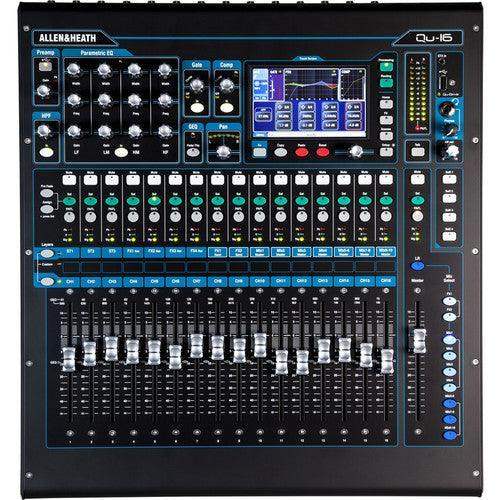 Allen & Heath Qu-16C Rackmountable Digital Mixer (Chrome Edition) - Creation Networks