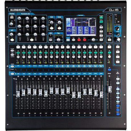 Allen & Heath Qu-16C Rackmountable Digital Mixer (Chrome Edition) - Creation Networks