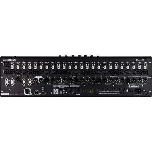 Allen & Heath Qu-24C 30-In/24-Out Digital Mixer (Chrome Edition) - Creation Networks
