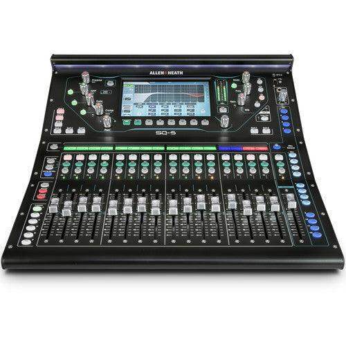 Allen & Heath SQ-5 48-Channel / 36-Bus Digital Mixer with 16+1 Motorized Faders - Creation Networks
