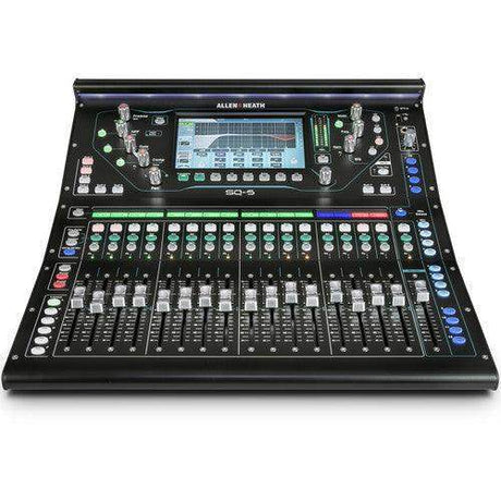 Allen & Heath SQ-5 48-Channel / 36-Bus Digital Mixer with 16+1 Motorized Faders - Creation Networks
