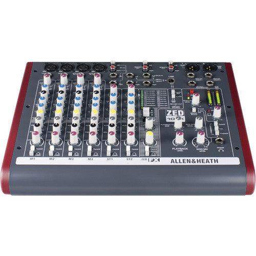 Allen & Heath ZED-10FX Multipurpose Mini Mixer with Effects - Creation Networks