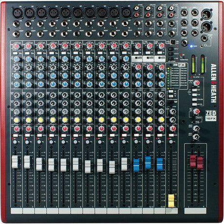 Allen & Heath ZED-16FX 16-Channel Recording and Live Sound Mixer with FX & USB - Creation Networks
