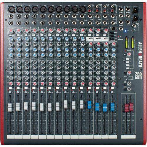 Allen & Heath ZED-18 Compact 18-Channel Analog Mixer with USB Connection - Creation Networks