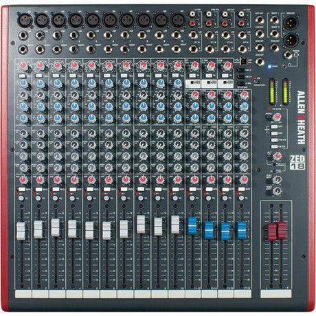 Allen & Heath ZED-18 Compact 18-Channel Analog Mixer with USB Connection - Creation Networks