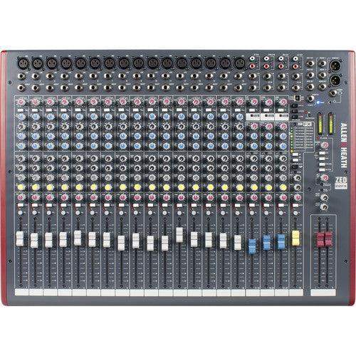 Allen & Heath ZED-22FX 22-Channel Analog Mixer with USB and Built-In Effects - Creation Networks