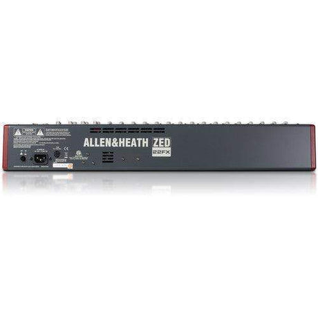 Allen & Heath ZED-22FX 22-Channel Analog Mixer with USB and Built-In Effects - Creation Networks