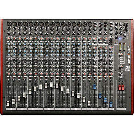 Allen & Heath ZED-24 Small-Format 24-Channel Analog Mixer with USB Connection - Creation Networks