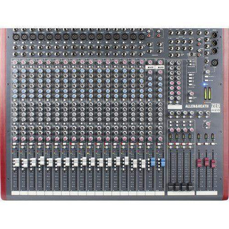 Allen & Heath ZED-420 20-Channel 4-Bus Analog Mixer with USB Connection - Creation Networks