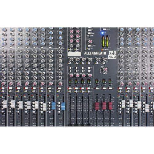 Allen & Heath ZED-428 28-Channel 4-Bus Analog Mixer with USB Connection - Creation Networks
