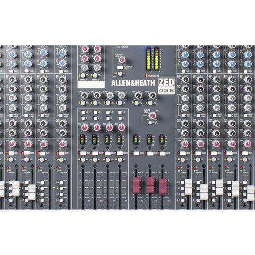 Allen & Heath ZED-436 36-Channel 4-Bus Analog Mixer with USB Connection - Creation Networks