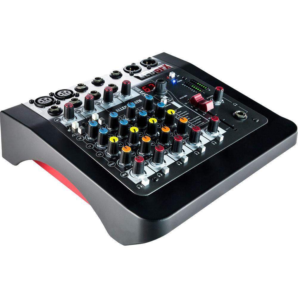 Allen & Heath ZED-6FX Compact Analog Mixer (with On-Board Effects Engine) - Creation Networks