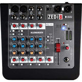 Allen & Heath ZEDi-8 Compact Hybrid Mixer/USB Interface - Creation Networks