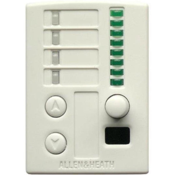 Allen & Heath AH-PL-14 Wall Plate Remote Controller with IR Sensor for GR3 & GR4 Audio Zone Mixers