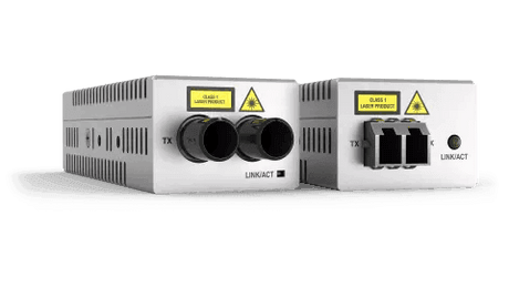Allied Telesis AT-DMC100/ST-90 MEDIA CONVERTER 100TX 100FXST FED - Creation Networks