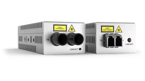 Allied Telesis AT-DMC100/ST-90 MEDIA CONVERTER 100TX 100FXST FED - Creation Networks
