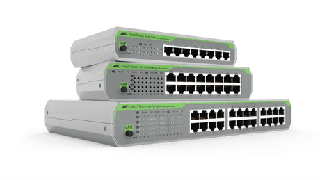 Allied Telesis AT-FS710/16-10 16PORT 10/100TX UNMANAGED SW W/ INTERNAL PSU US POWER CORD - Creation Networks