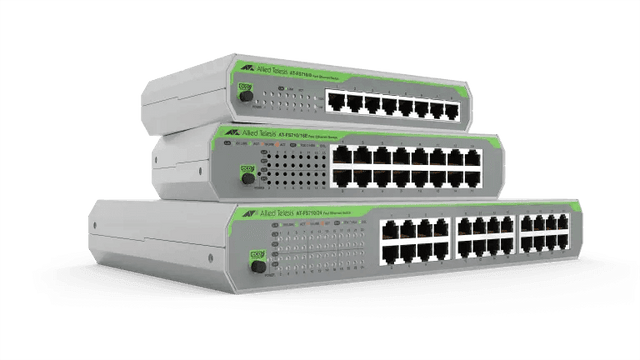 Allied Telesis AT-FS710/16-10 16PORT 10/100TX UNMANAGED SW W/ INTERNAL PSU US POWER CORD - Creation Networks