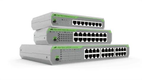 Allied Telesis AT-FS710/8E-60 8PORT 10/100TX UNMANAGED SW W/ EXT PSU MULTI-REGION ADOPTER - Creation Networks