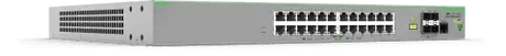 Allied Telesis AT-FS980M/28PS-10 24X10/100T POE+ PORTS AND 4X 100/1000X SFP 2STACKING FIXED AC PS - Creation Networks