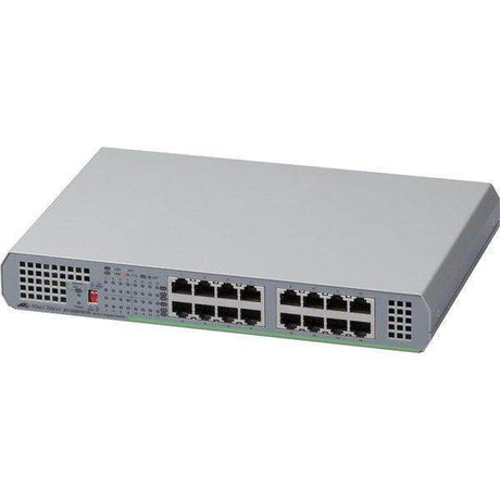 Allied Telesis AT-GS910/16-10 16PORT 10/100/1000T UNMANAGED SW W/ INT PSU - Creation Networks