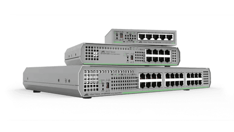 Allied Telesis AT-GS910/5-10 5PORT 10/100/1000T UNMANAGED SWITCH WITH INTERNAL PSU - Creation Networks