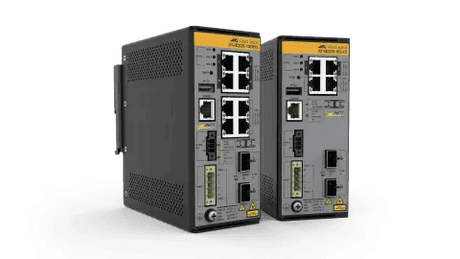 Allied Telesis AT-IE220-10GHX-980 TAA INDUSTRIAL 8X 10/100/1000T 2X 1G/10G SFP+ POE++ - Creation Networks
