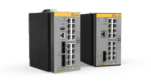 Allied Telesis AT-IE340-20GP-80 L3 INDUSTRIAL ETHERNET SWITCH 16X 10/100/1000-T POE+ 4X SFP PORTS - Creation Networks