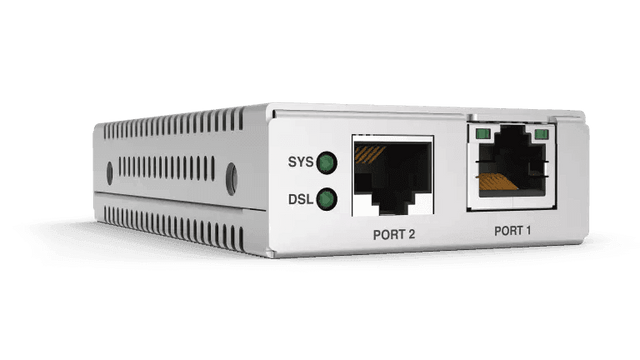 Allied Telesis AT-MMC200LX/ST-960 TAA 100MB 20KM SMF/ST MEDIA CONVERTER FEDERAL 10/100TX - Creation Networks