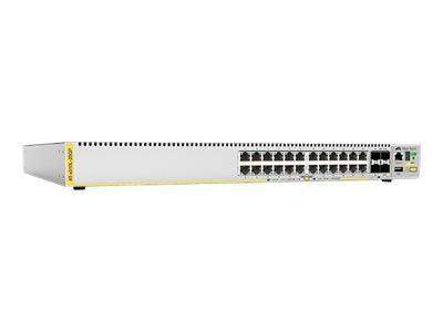 Allied Telesis AT-X510L-28GP-90 24PORTS 10/100/1000BASE-T POE+ W/ 4X1G SFP UPLINK-P FIXED PSU - Creation Networks