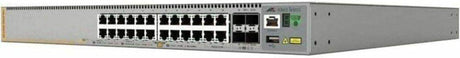 Allied Telesis AT-X530-28GPXM-10 24PORT POE+ 10/100/1000T STACKABLE L3 SWITCH W/ 4X1G/2.5G/5G - Creation Networks