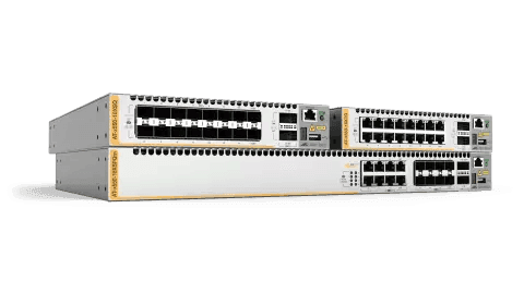 Allied Telesis AT-X550-18XSQ-90 L3 STACKABLE SWITCH 16X SFP+ PORTS 2X QSFP + PORTS & A SINGLE - Creation Networks