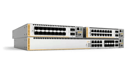 Allied Telesis AT-X550-18XTQ-90 L3 STACKABLE SWITCH 16X1G/10G-T 2X QSFP+PORTS&SINGLE FIXED PSU TAA - Creation Networks