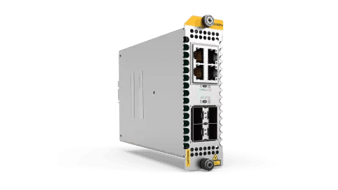 Allied Telesis AT-XEM2-8XSTM-B01 4X 1/10G SFP+ AND 4X 100M/1/2.5/5 10GBASE-T PORTS LINE - Creation Networks