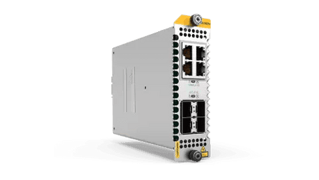 Allied Telesis AT-XEM2-8XSTM-B01 4X 1/10G SFP+ AND 4X 100M/1/2.5/5 10GBASE-T PORTS LINE - Creation Networks