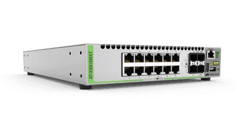 Allied Telesis AT-XS916MXT-10 12PORT 100/1000/10G STACKABLE SW BASE-T RJ-45 WITH 4 SFP/SFP+SLOT - Creation Networks