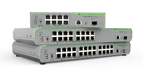 Allied Telesis GS910/26XST-10 1GB UNMANGED SWITCH WI/10G UPLINK 24X 100M/1G-T 1X 100M/1/2.5 - Creation Networks