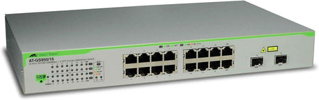 Allied Telesis GS950/16-50 16 PORT 10/100/1000TX WEBSMART SW W/2 X 100/1000 SFP BAYS ECO VER - Creation Networks