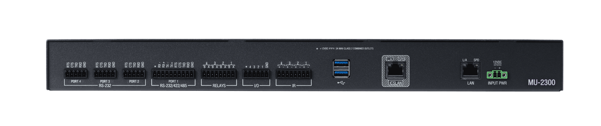 AMX MU-2300 MUSE Controller with 4 Serial, 4 IR, 4 IO, 4 Relay and ICSLan port - Creation Networks