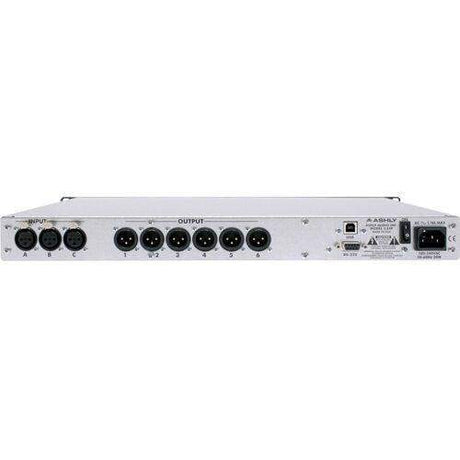 ASHLY 3.6SP Digital Crossover, 3x6 - Creation Networks