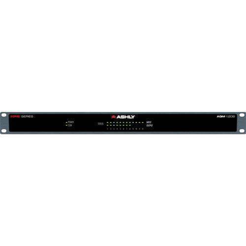 ASHLY AQM-1208 12-in x 8-out AquaControl Digital Zone Mixer - Creation Networks