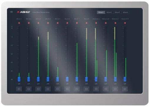 ASHLY AQUATOUCH7 7" Programmable AquaControl Touch Panel Remote - Creation Networks