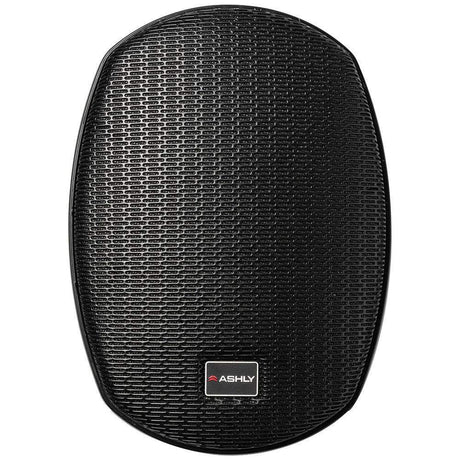 ASHLY AW5.2T+ 5" 2-Way Surface-Mount Black Spkrs w/High Output 30W Xfmr (Pair, Black) - Creation Networks